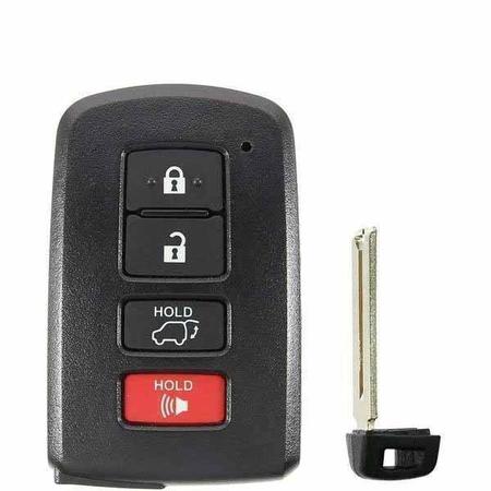 KEYLESS FACTORY KeylessFactory: Toyota Highlander HYQ14FBA (AG Board - 2110) 4 Button Smart Key RSK-TOY-21104H